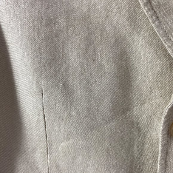 J. Crew Men's Blazer 3 Button Jacket 100% Irish Linen  Size 38R - Picture 9 of 12